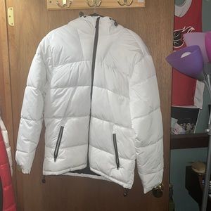 H&M White Puffer Jacket